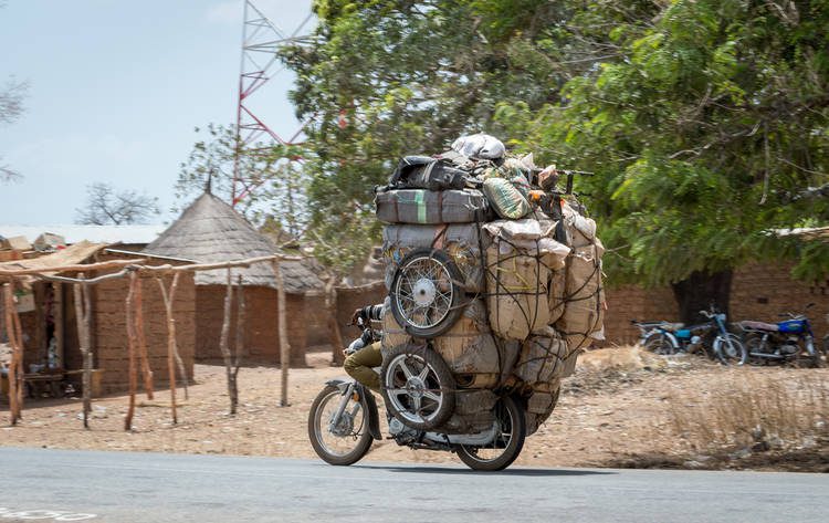 Riesgo Moto Sobrecargada