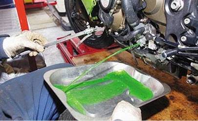 Purga Moto Anticongelante