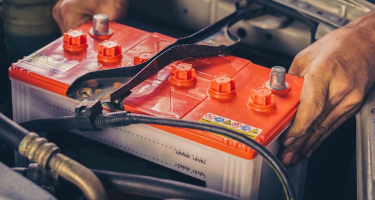 Batería Auto Corrosión